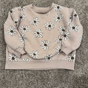 Set of 2 Little Co crew neck toddler 3t sweatshirts